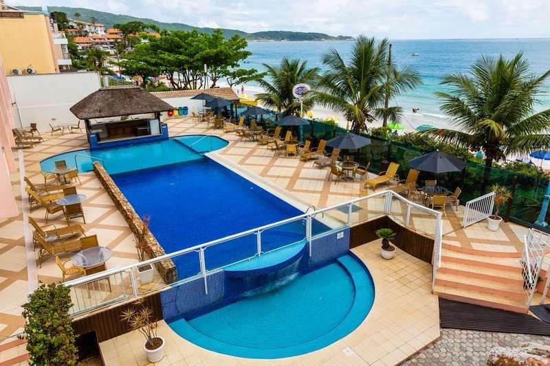 Pousada Vila Do Coral บอมบินญัส ภายนอก รูปภาพ