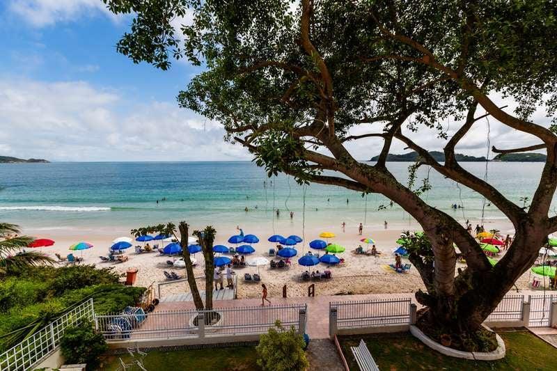 Pousada Vila Do Coral บอมบินญัส ภายนอก รูปภาพ